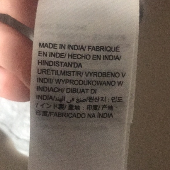 Calvin Klein Jeans Grey Cropped T Shirt - Picture 5 of 7